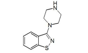 3-（1-哌嗪基）-1，2-苯异噻唑